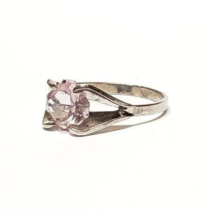 Lilac Amethyst Sterling Ring Vintage